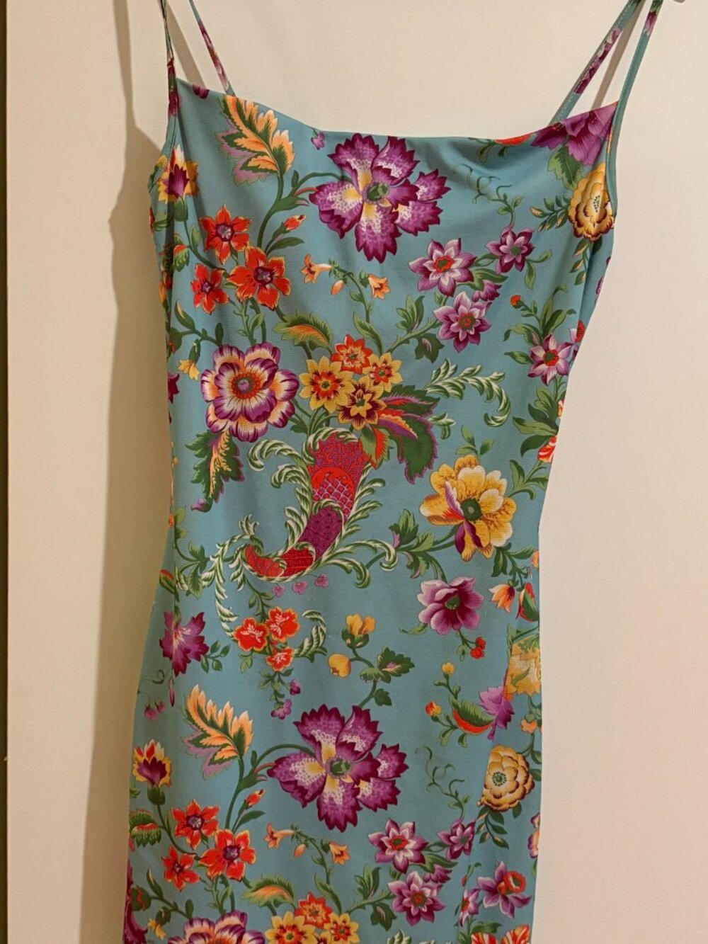 Floral Soft Strap Dress